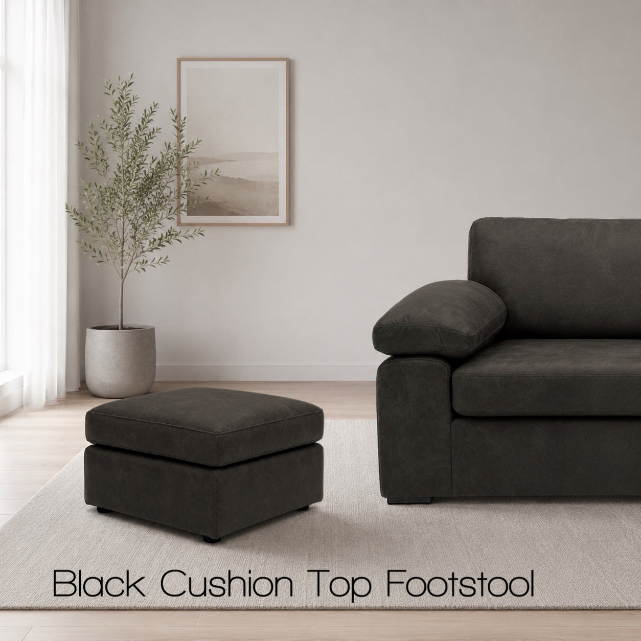 Amalfi Suede Leather Corner