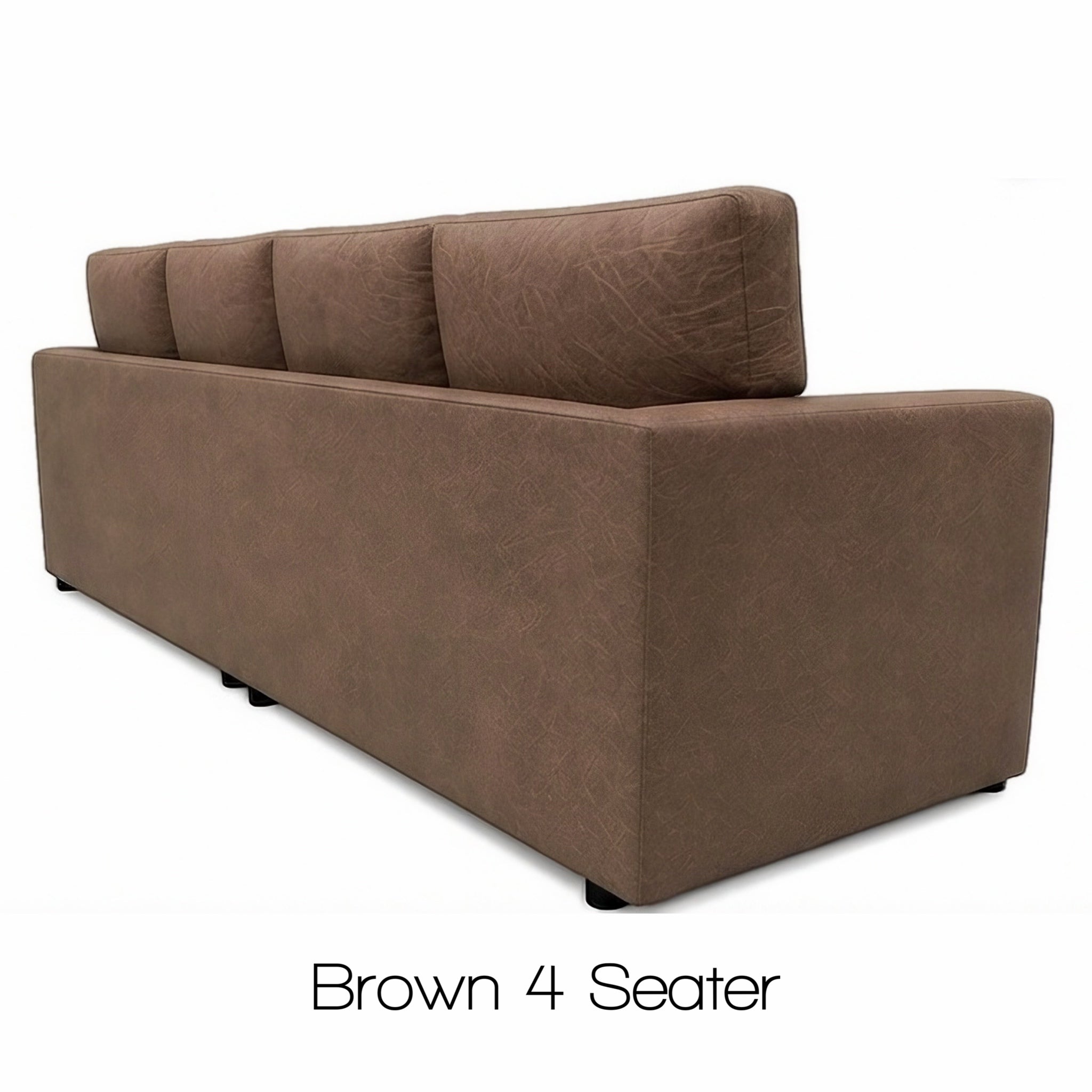 Dylan 4 Seater Suede Leather