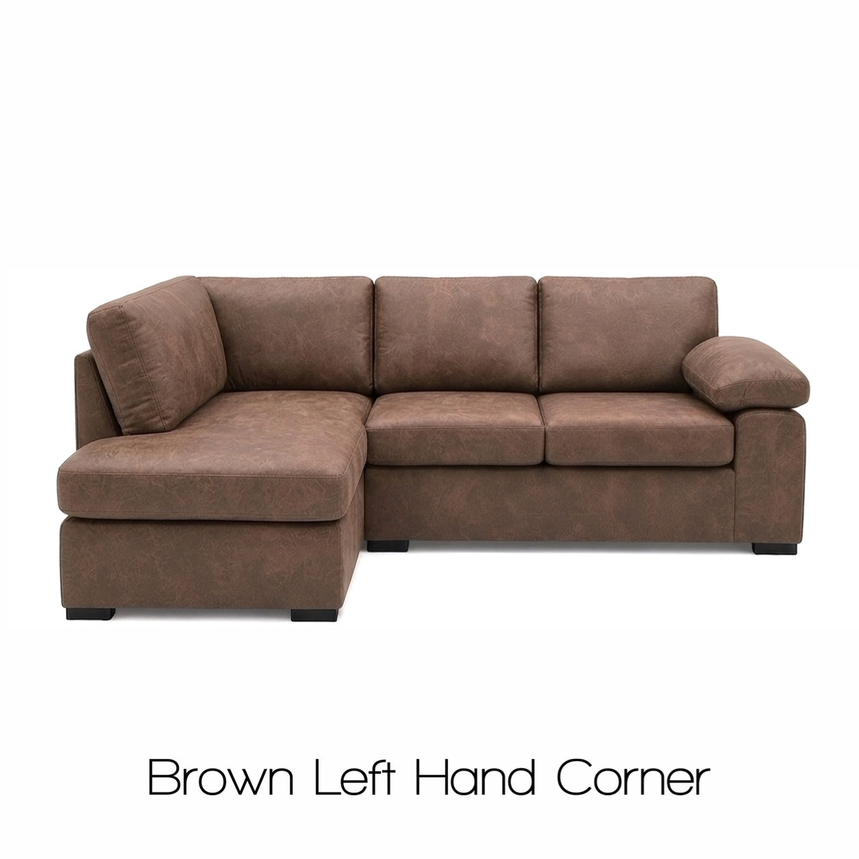 Amalfi Suede Leather Corner