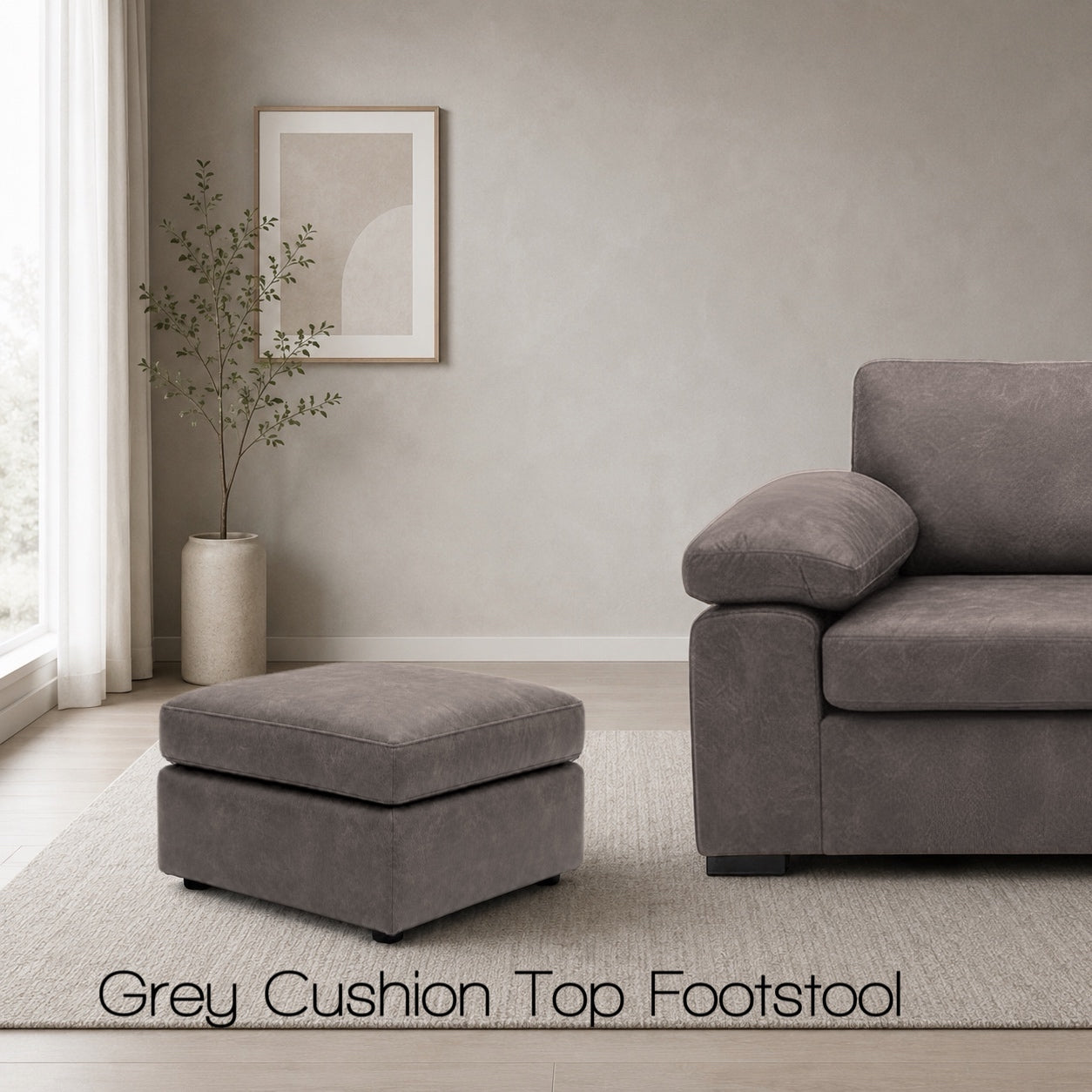 Amalfi Suede Leather Corner