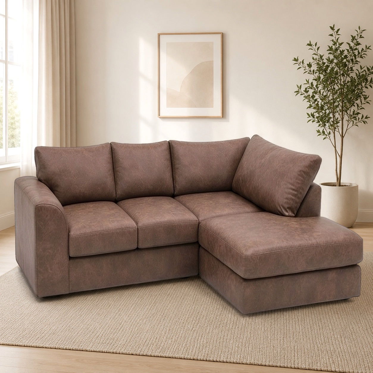 Dylan Suede Leather Corner