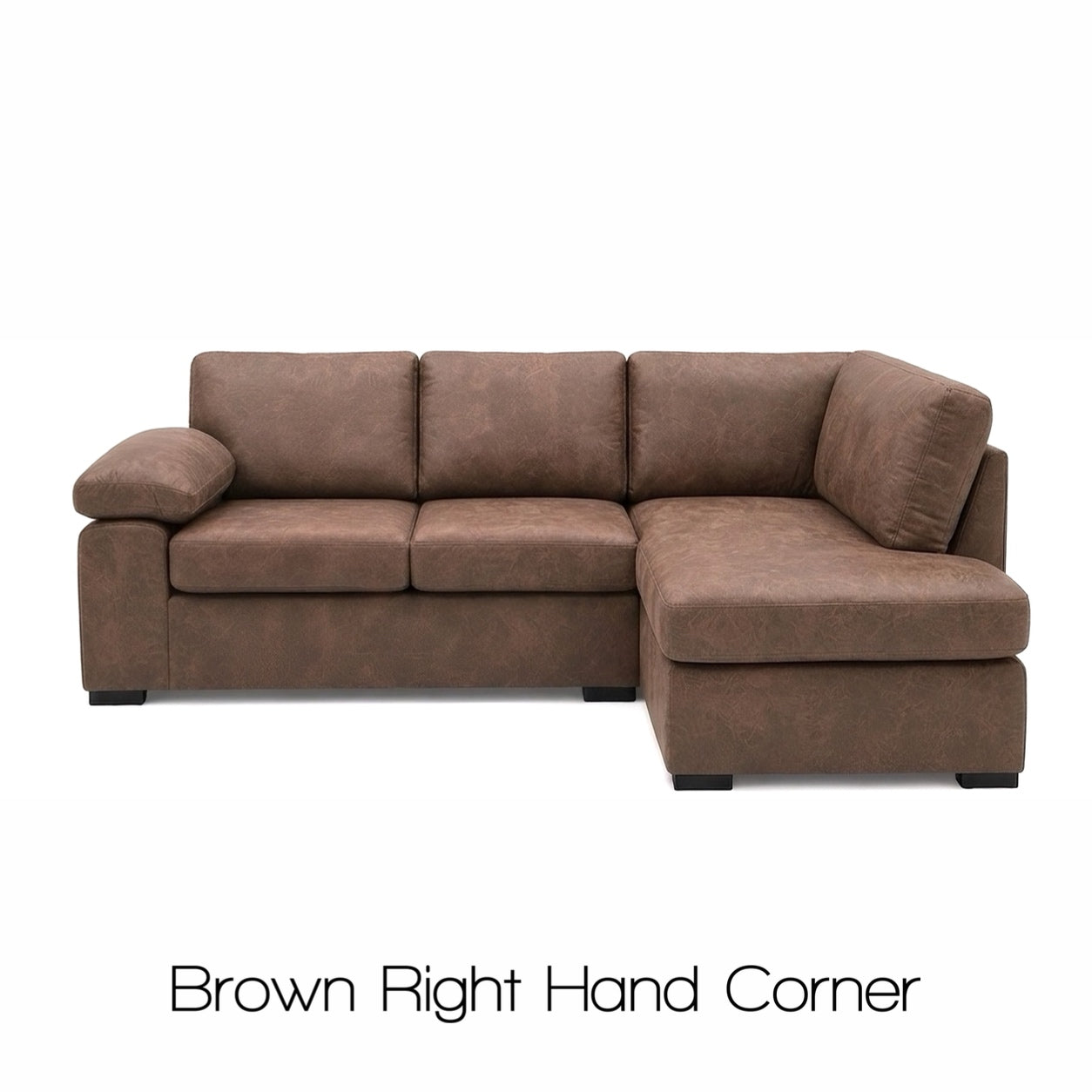 Amalfi Suede Leather Corner