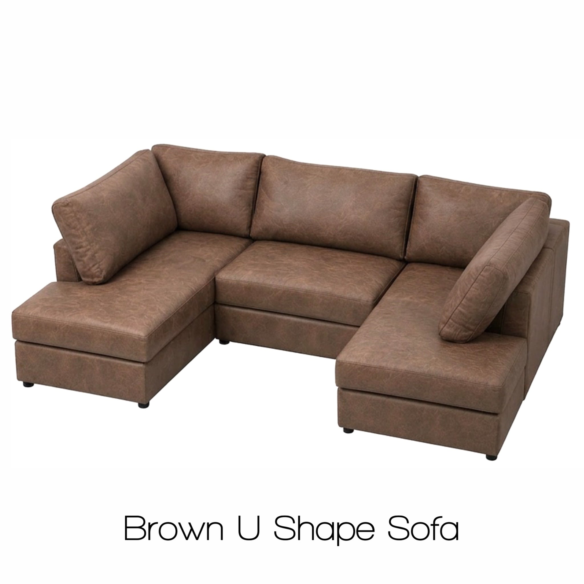 London U Shape Suede Leather