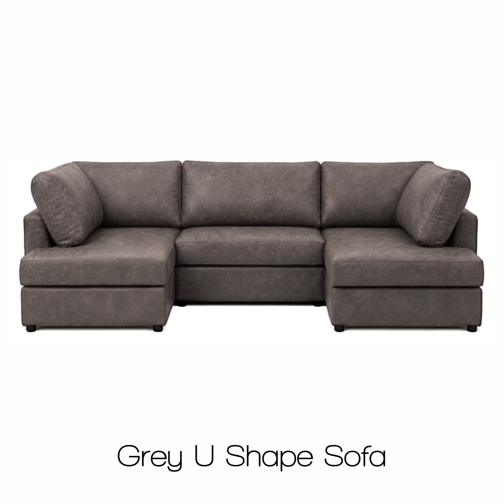 London U Shape Suede Leather