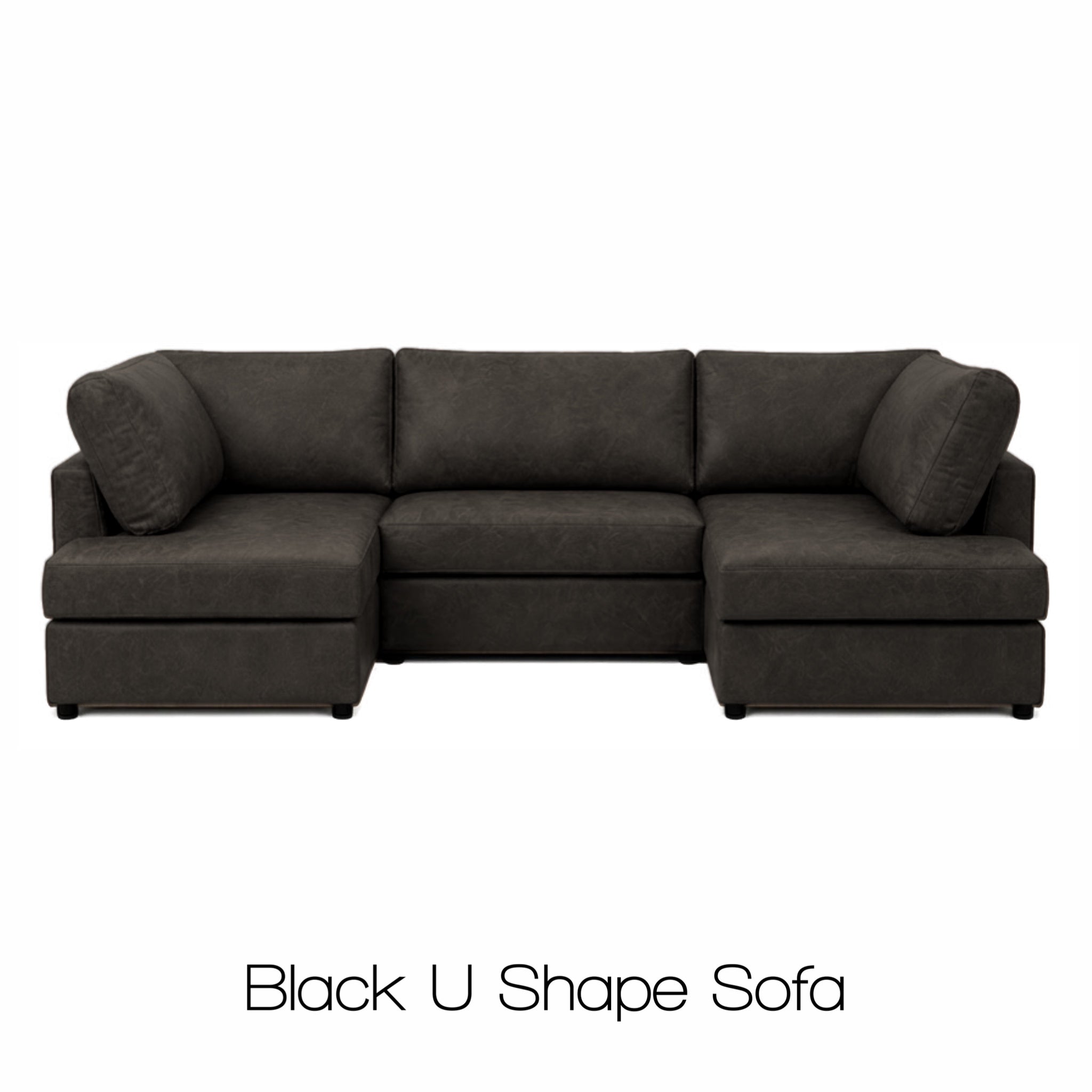 London U Shape Suede Leather
