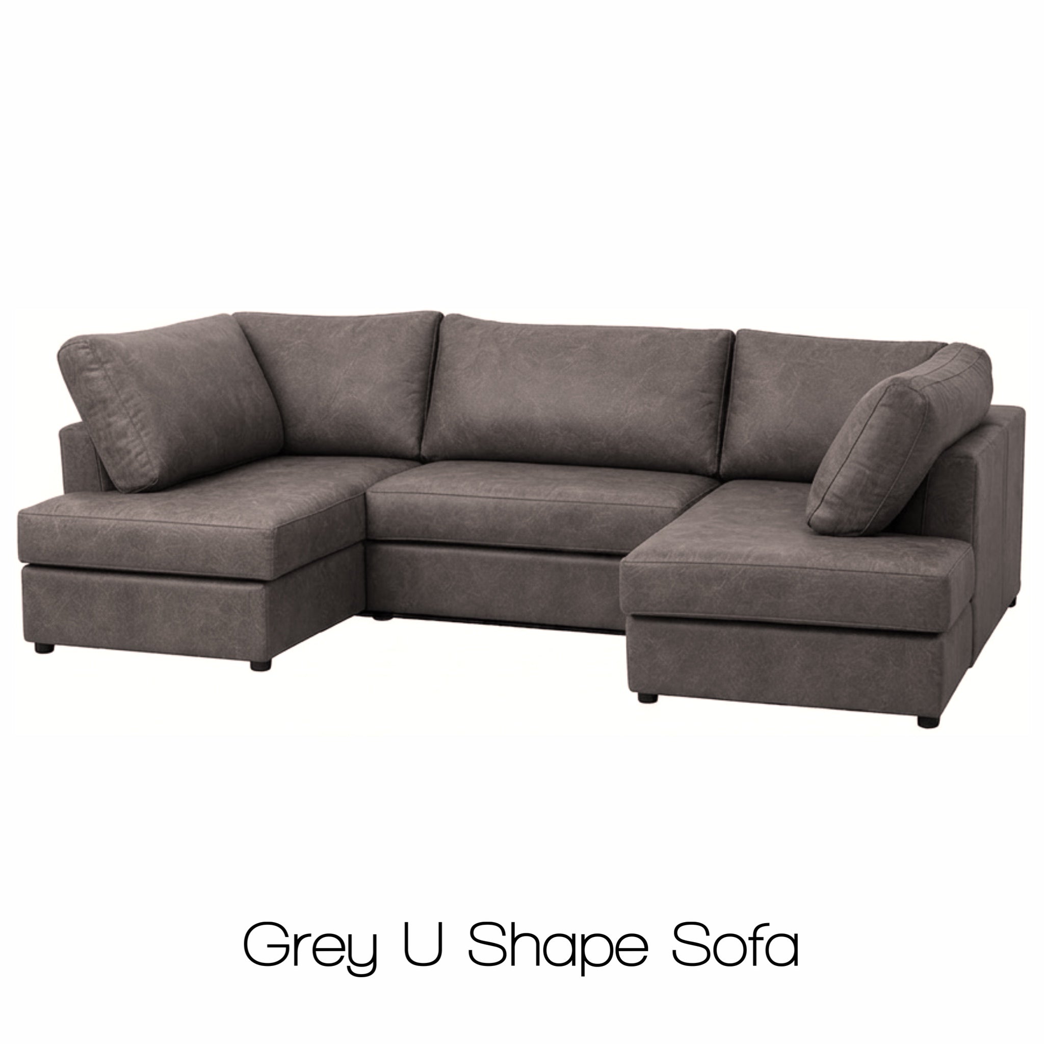 London U Shape Suede Leather