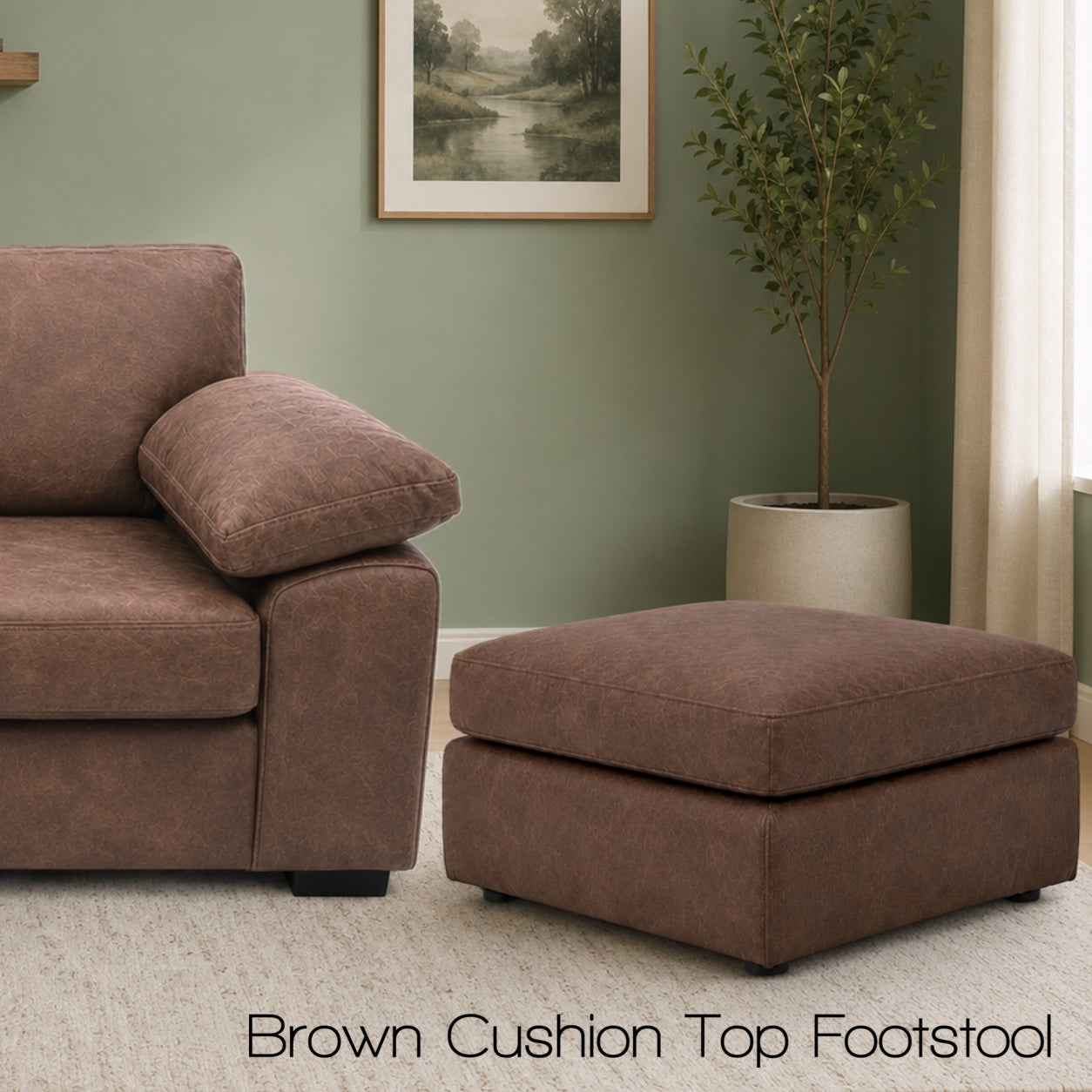 Amalfi Suede Leather 2C2 Corner