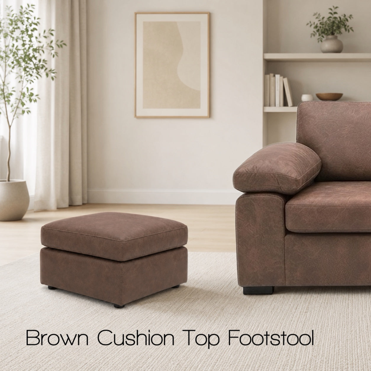 Amalfi Suede Leather Corner