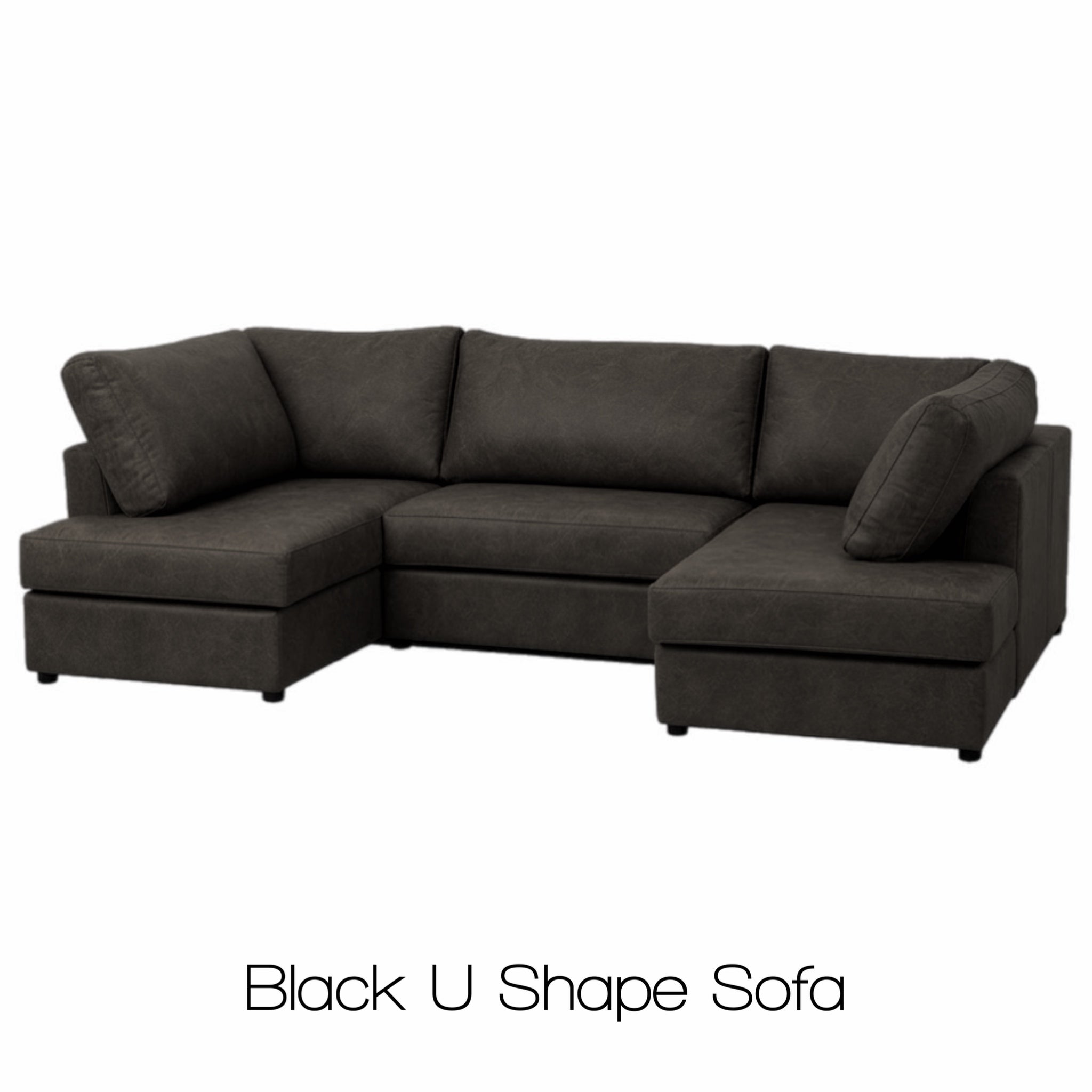 London U Shape Suede Leather